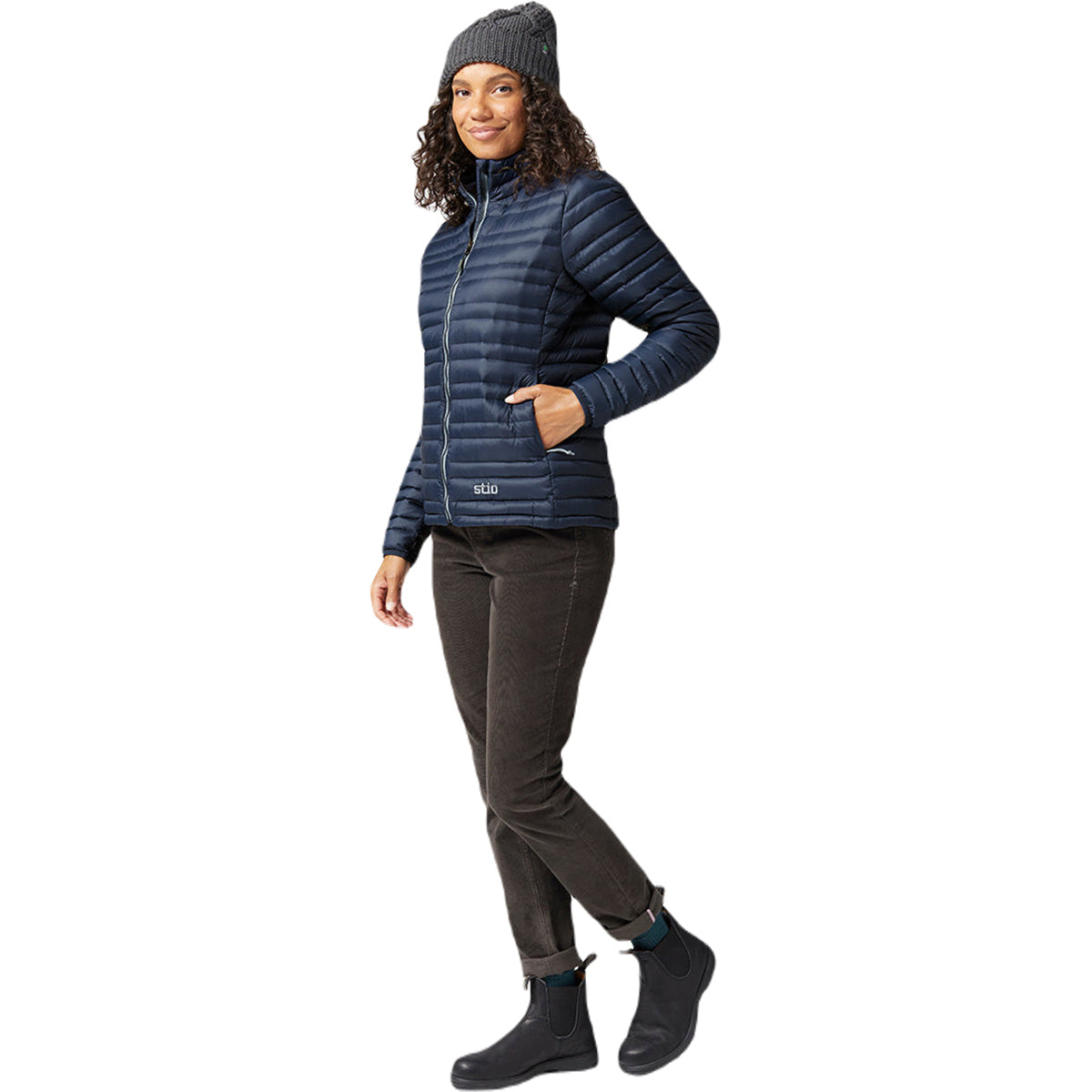 Stio Women's Mountain Shadow Pinion Down Sweater: Your Ideal Four - Season Activewear