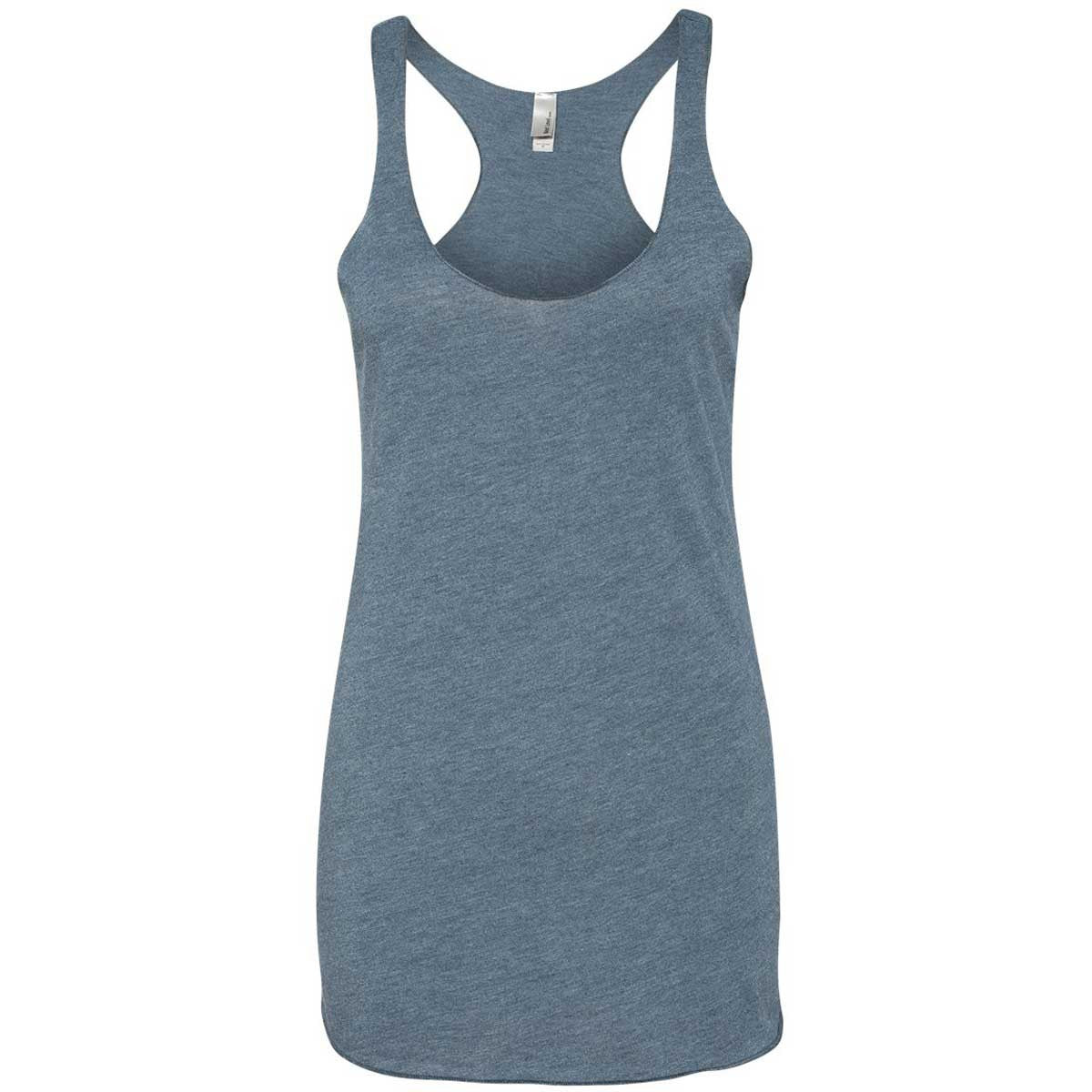 Next Level Women's Stunning Indigo Triblend Racerback Tank