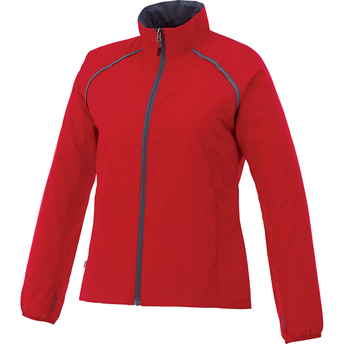 Elevate Women's Team Red Egmont Packable Jacket - Your Stylish Weather Companion