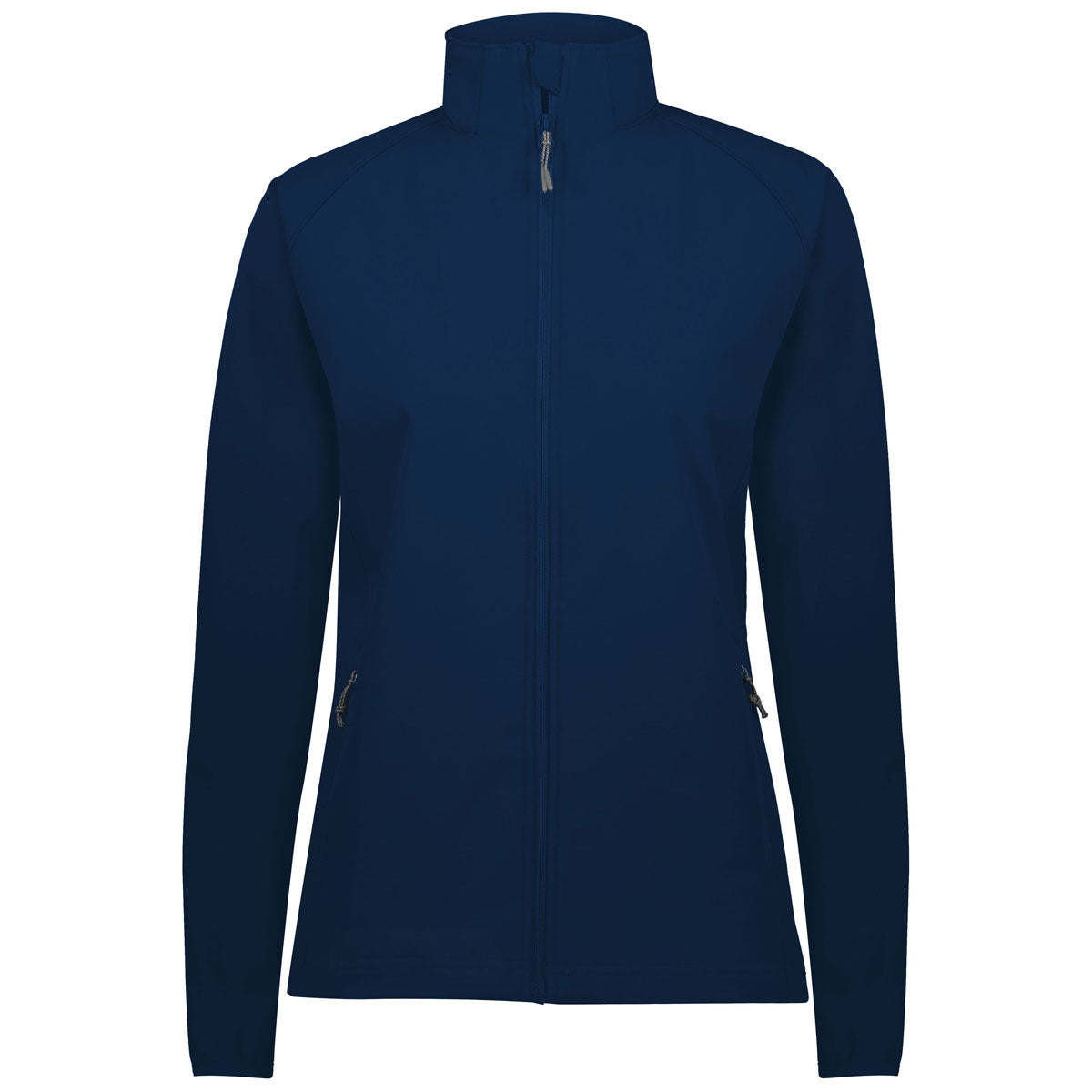 Holloway Women's Navy Featherlight Soft Shell Jacket - The Ultimate Rain Companion