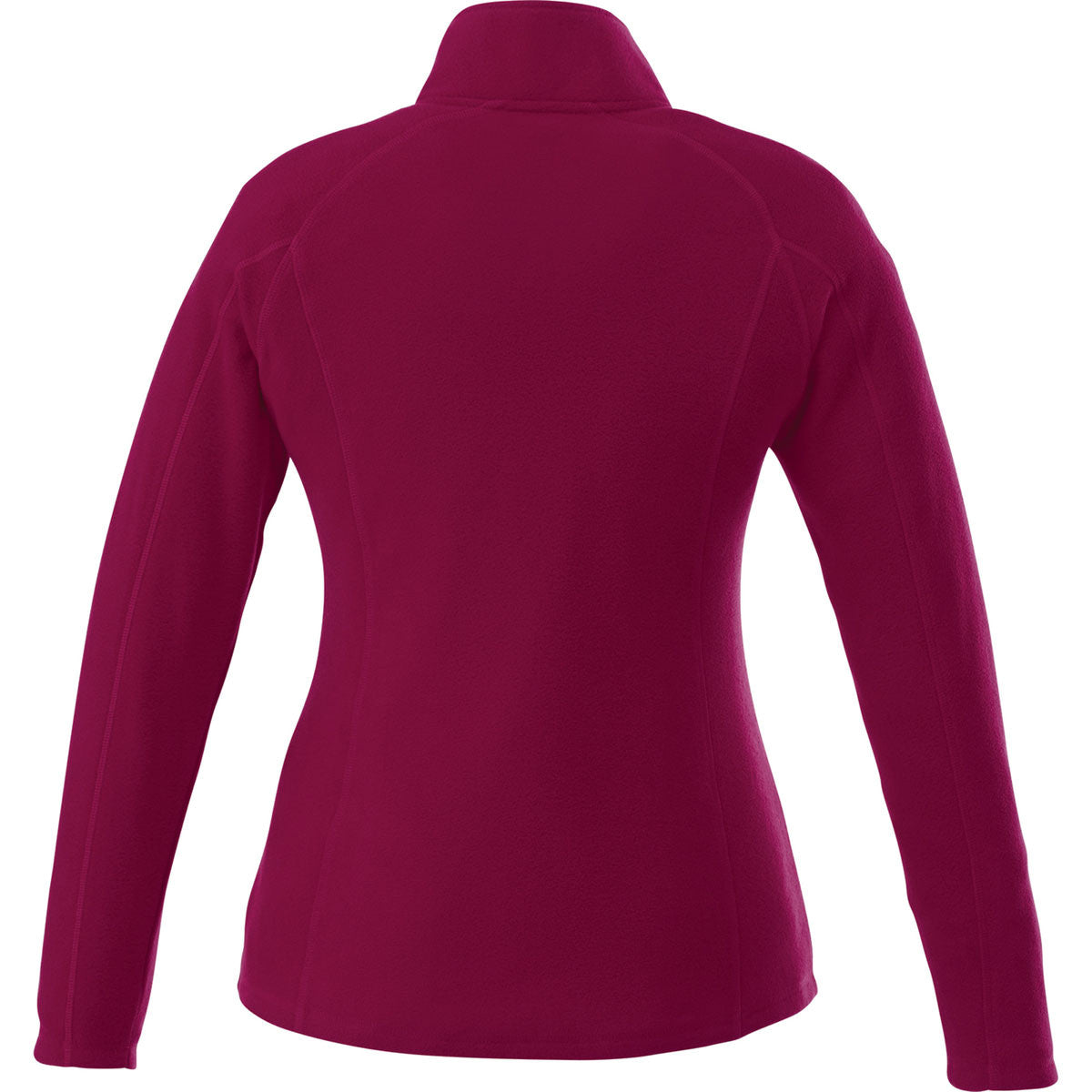 Elevate Women's Stunning Maroon Rixford Polyfleece Jacket - A Must-Have!