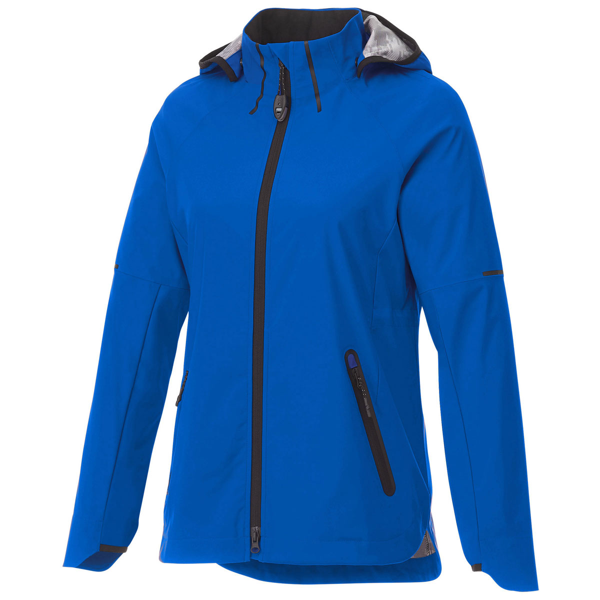 Elevate Women's Royal Oracle Softshell Jacket - A Fashionable Weather Shield