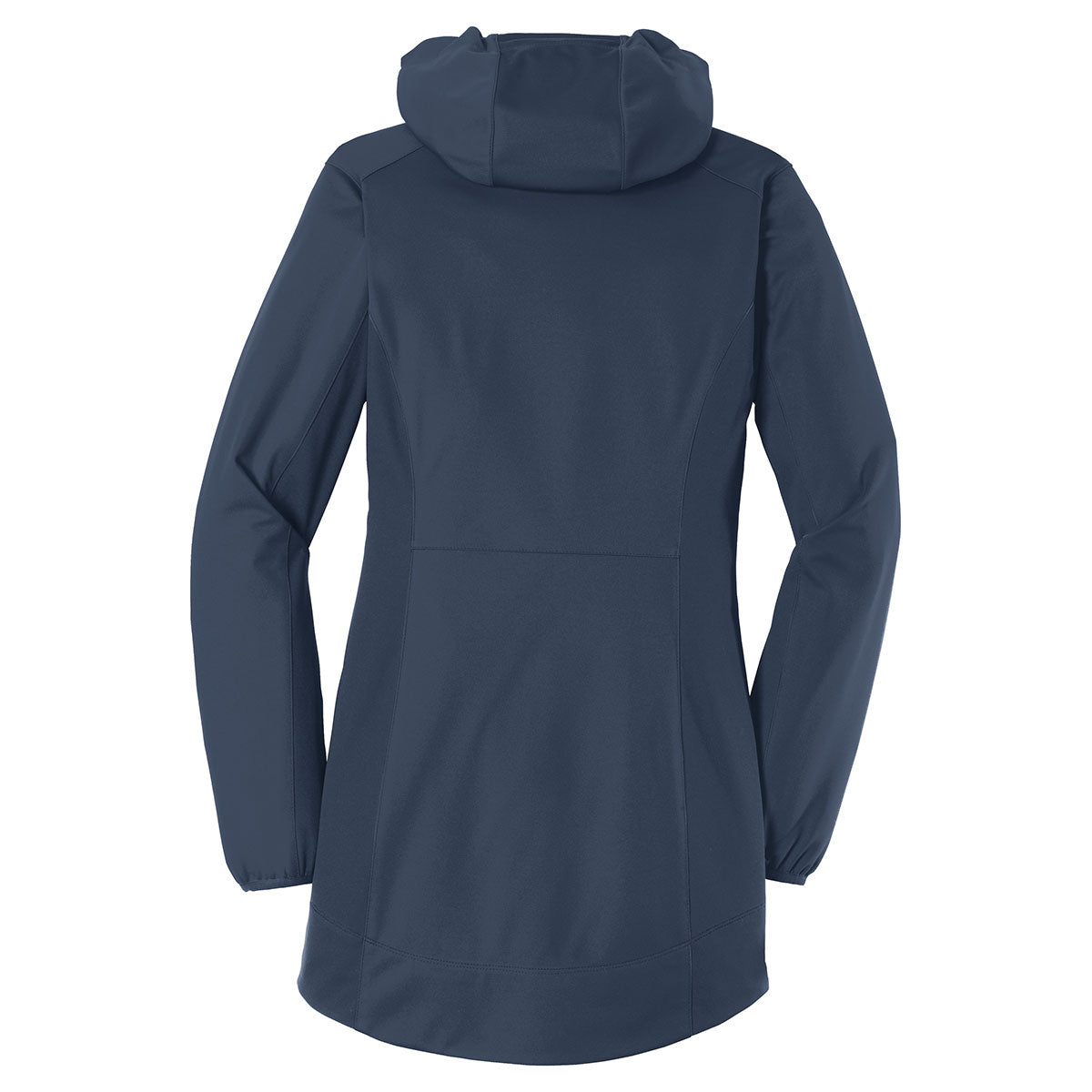 Port Authority Women's Dressy Blue Navy Active Hooded Soft Shell Jacket - A Stylish Work Essential