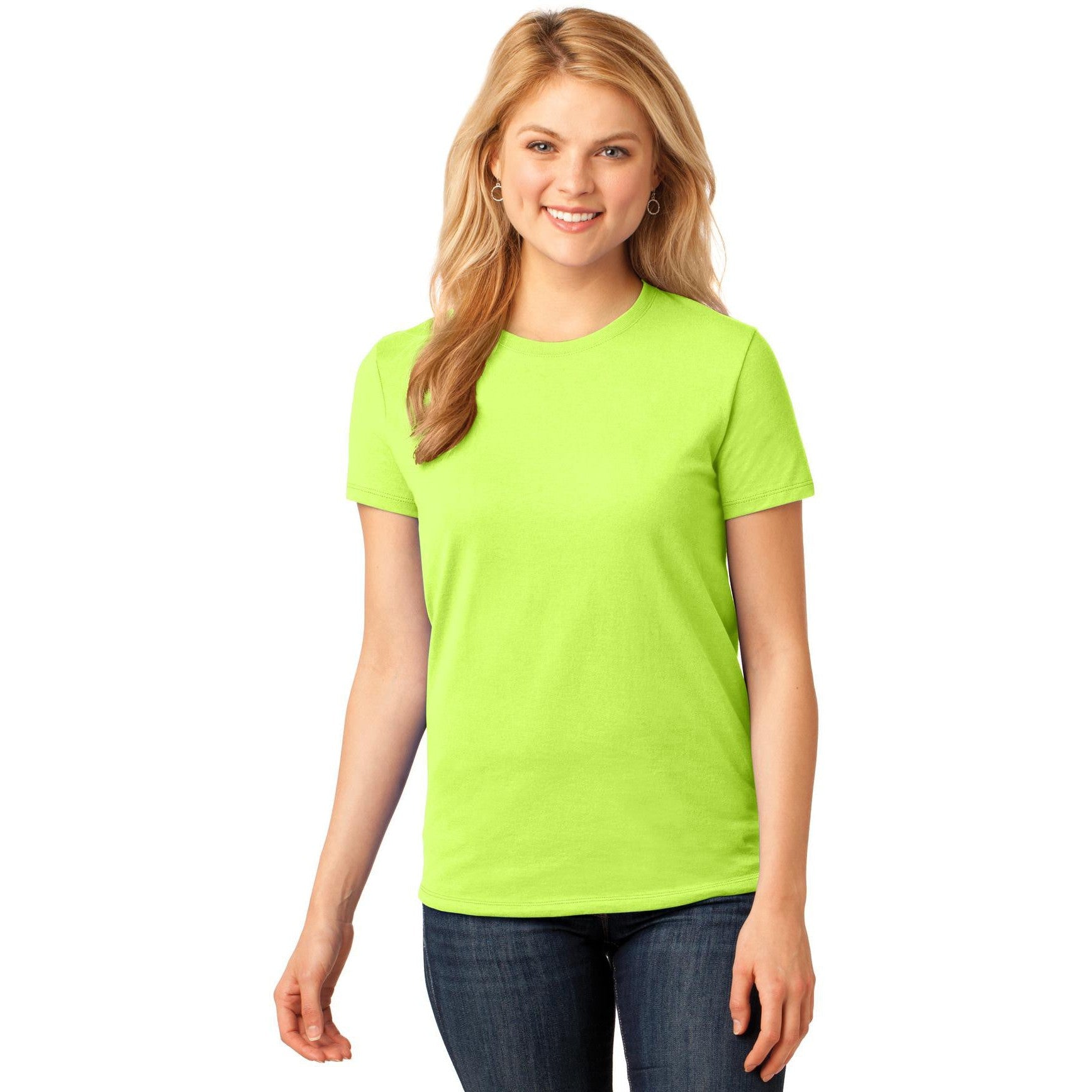 Hurry! Port & Company Ladies' Core Cotton Tee - Clearance Sale!