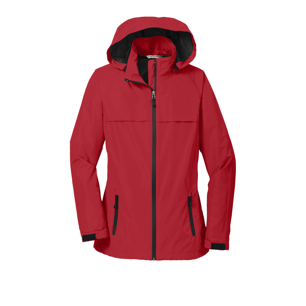 Port Authority Women's Stunning Engine Red Torrent Waterproof Jacket