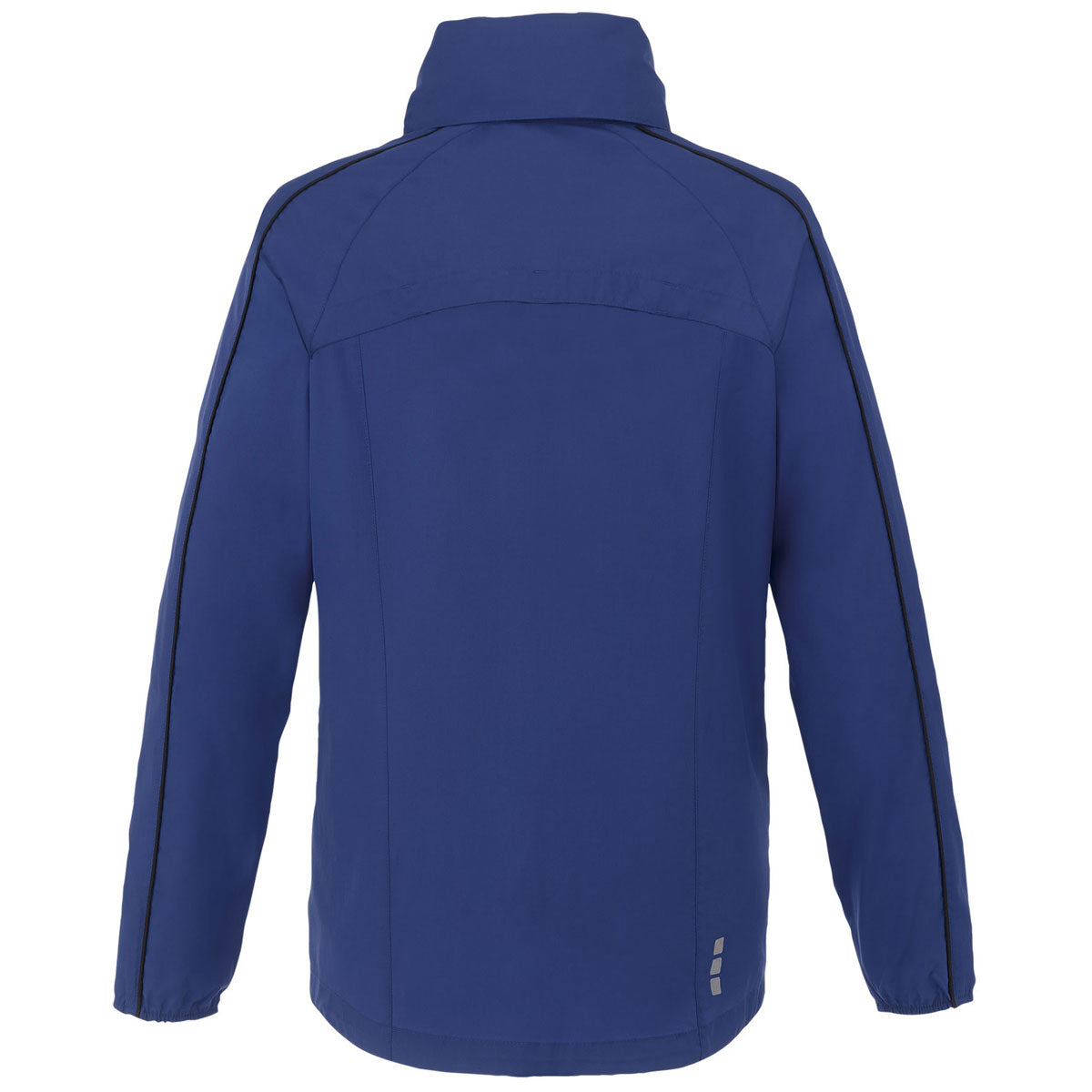 Elevate Women's Metro Blue/Black Rincon Eco Packable Jacket - Style and Sustainability Combined