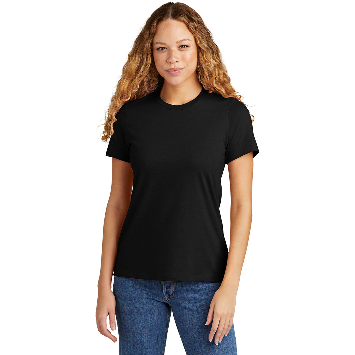 Gildan Women's Pitch Black Softstyle CVC T-Shirt: The Ultimate Team Statement