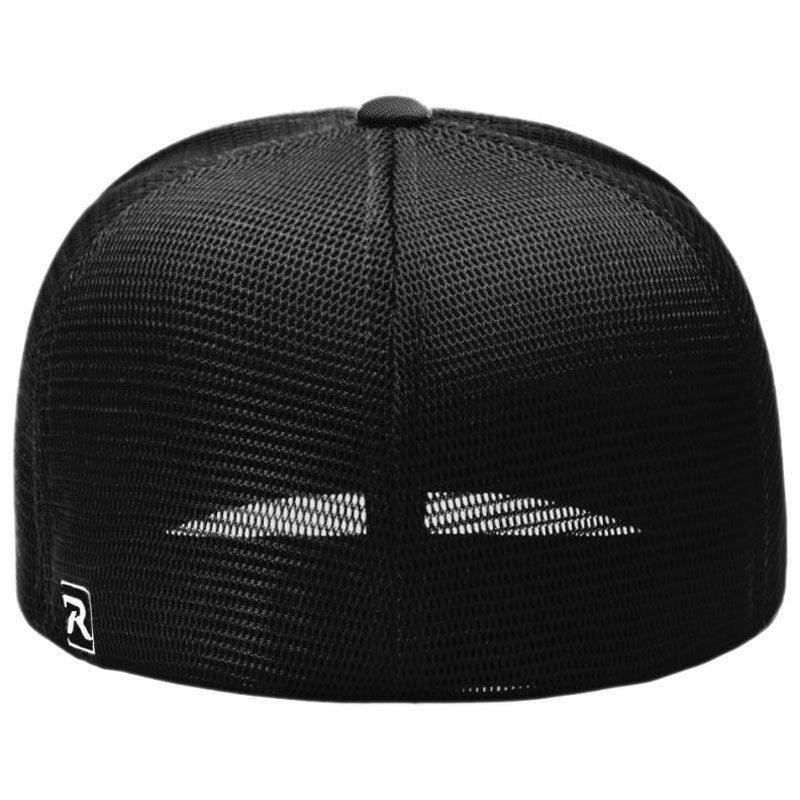Richardson R-Flex Black Solid Pulse Mesh Hat: A Stylish American Icon