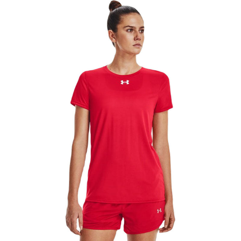 Under Armour Women's Stunning Red Team Tech Tee