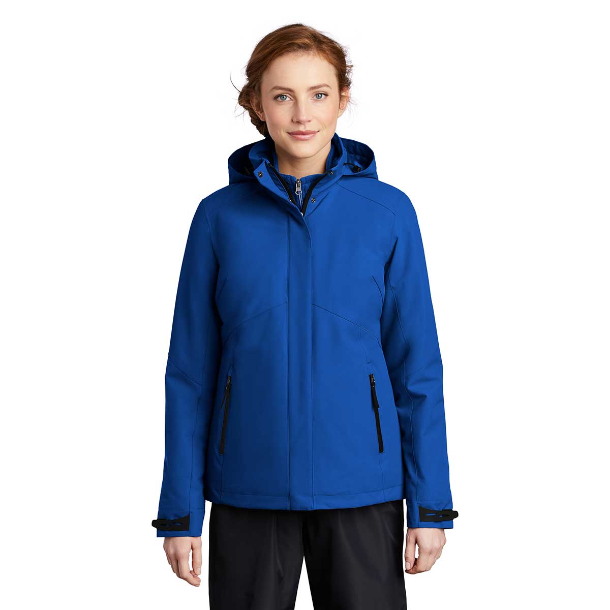 Port Authority Women's Cobalt Blue Insulated Waterproof Tech Jacket - Your Ultimate Outdoor Companion