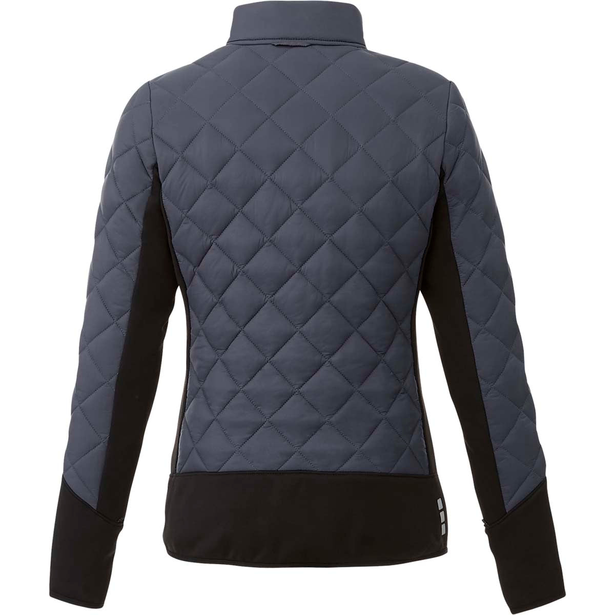 Elevate Women's Grey Storm/Black Rougemont Hybrid Insulated Jacket - The Ultimate Activewear for Women