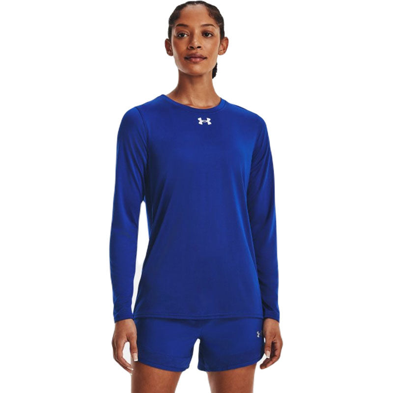 Under Armour Women's Royal/White Team Tech Long Sleeve - The Perfect Corporate Giveaway