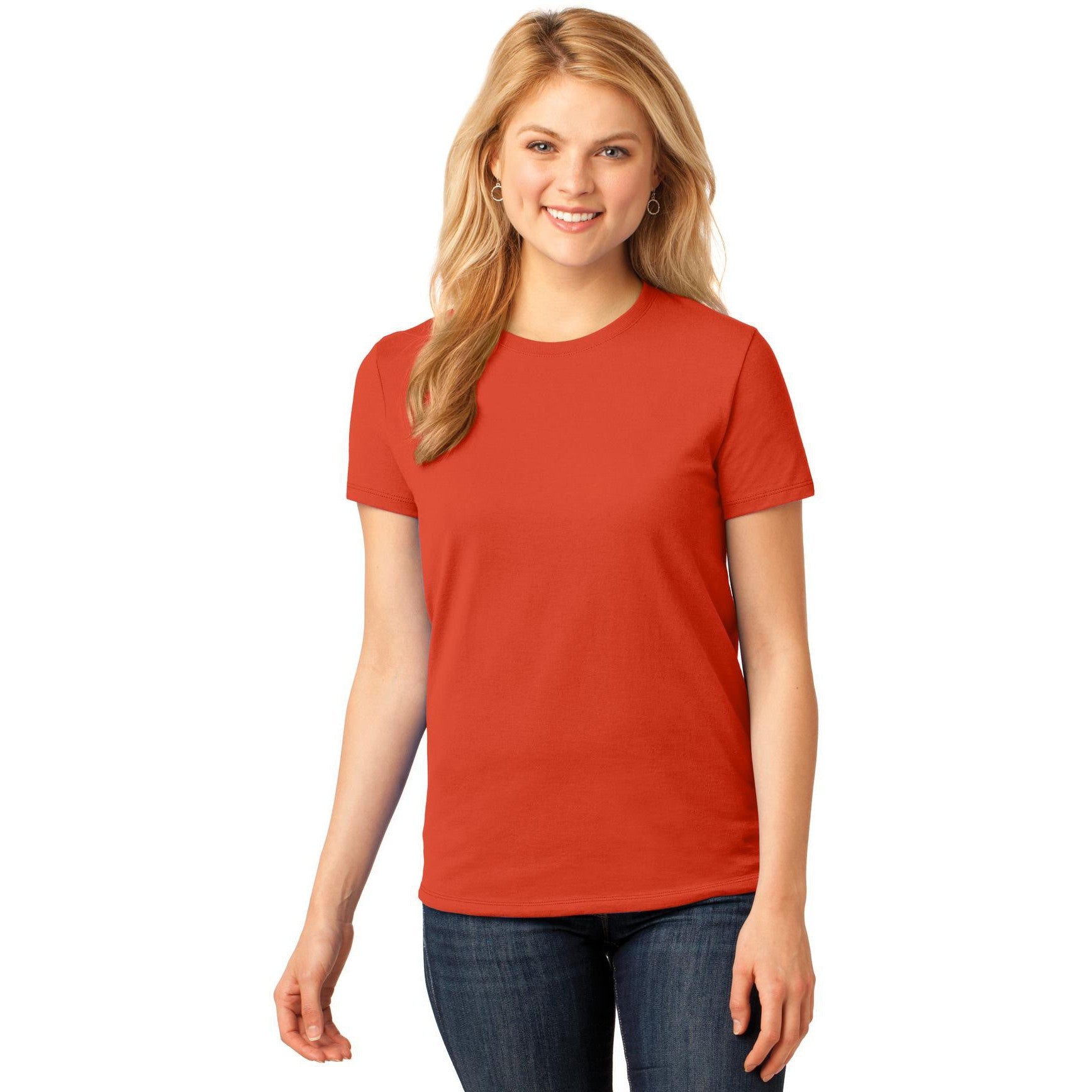 Hurry! Port & Company Ladies' Core Cotton Tee - Clearance Sale!