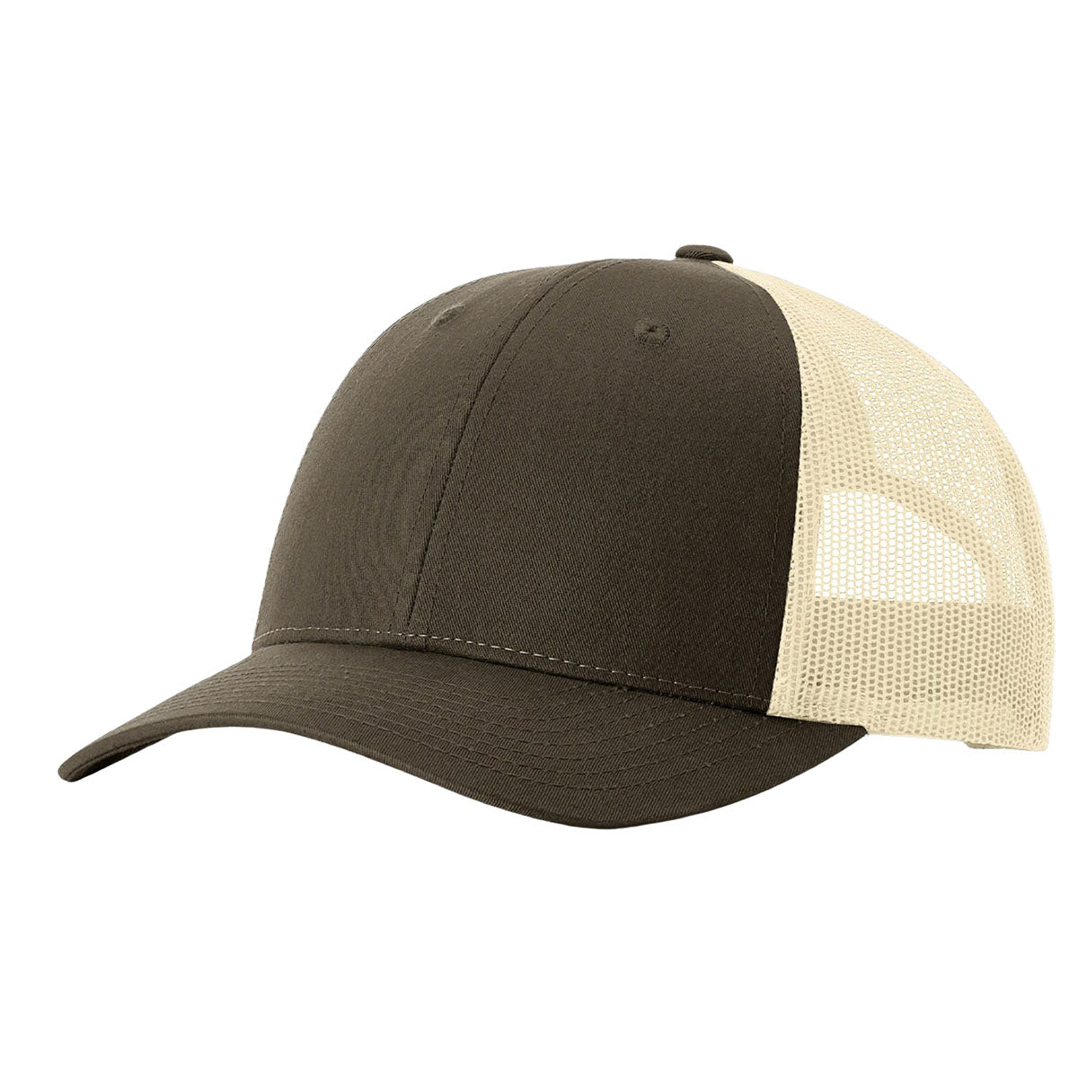 Richardson Chocolate Chip/Birch Stylish Low Pro Trucker Hat