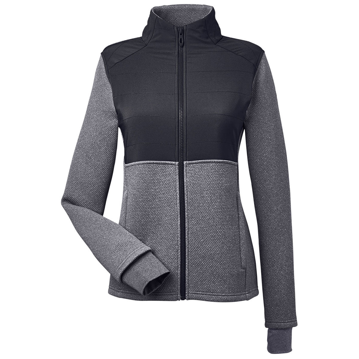 Spyder Women's Stylish Black Heather/Black Pursuit Commuter Jacket