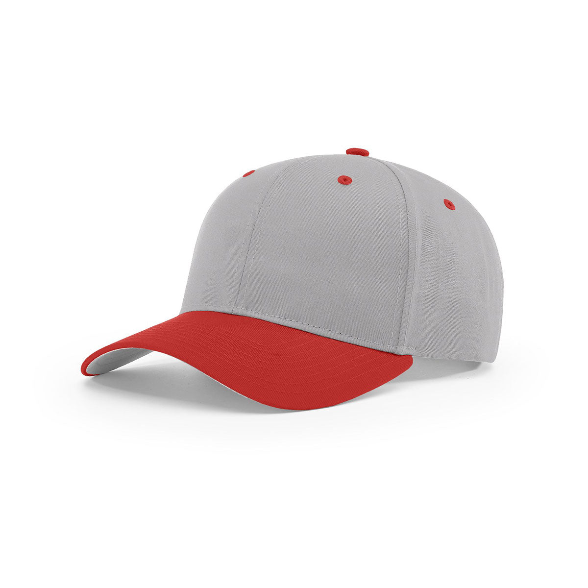 Richardson Grey/Red Pro Twill On-Field Snapback: A Stylish Marketing Essential