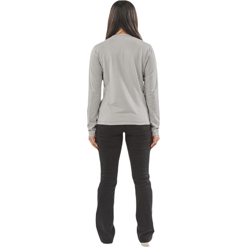 Stormtech Women's Stylish Ash Heather Volante H2X-DRY Long Sleeve Tee - Your Adventure Essential