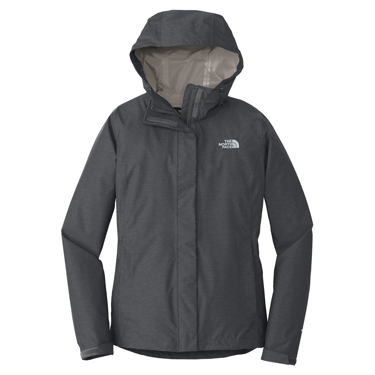 The North Face Women's Dark Grey Heather Dryvent Rain Jacket - A Perfect Corporate Gift!