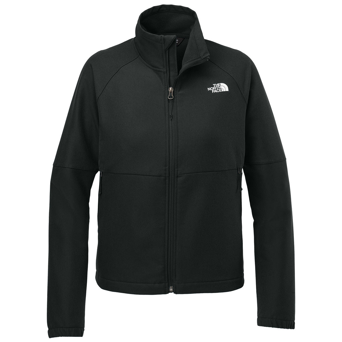 The North Face Women's Stylish Black Heather Barr Lake Soft Shell Jacket