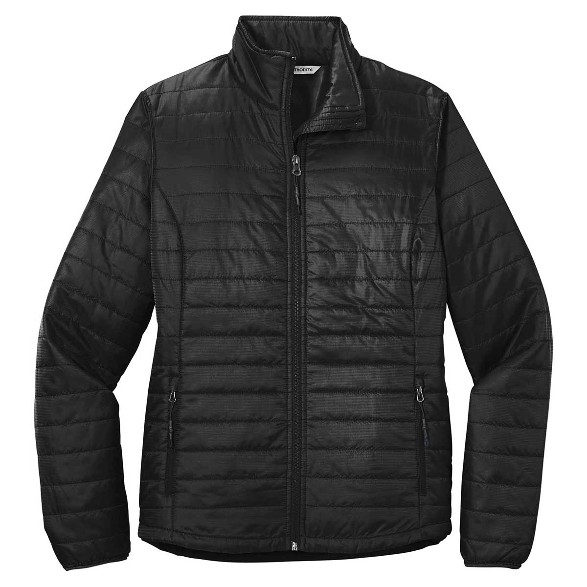 Port Authority Women's Stunning Deep Black Packable Puffy Jacket