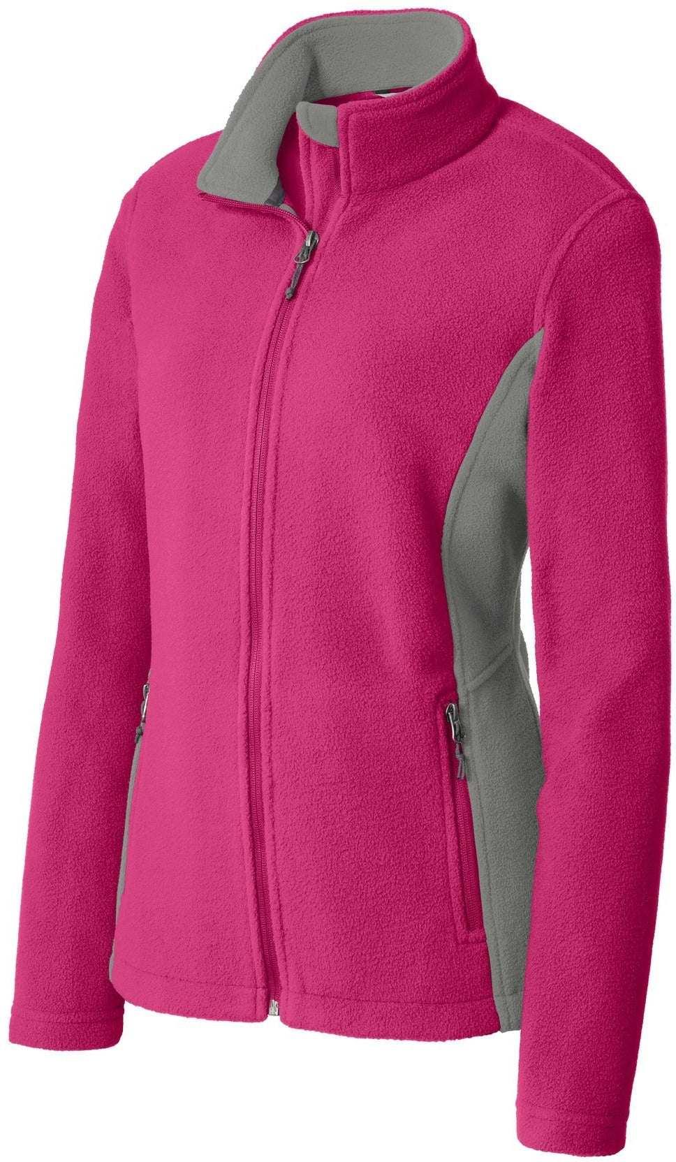 Don't Miss Out! Port Authority Ladies Colorblock Value Fleece Jacket on Closeout