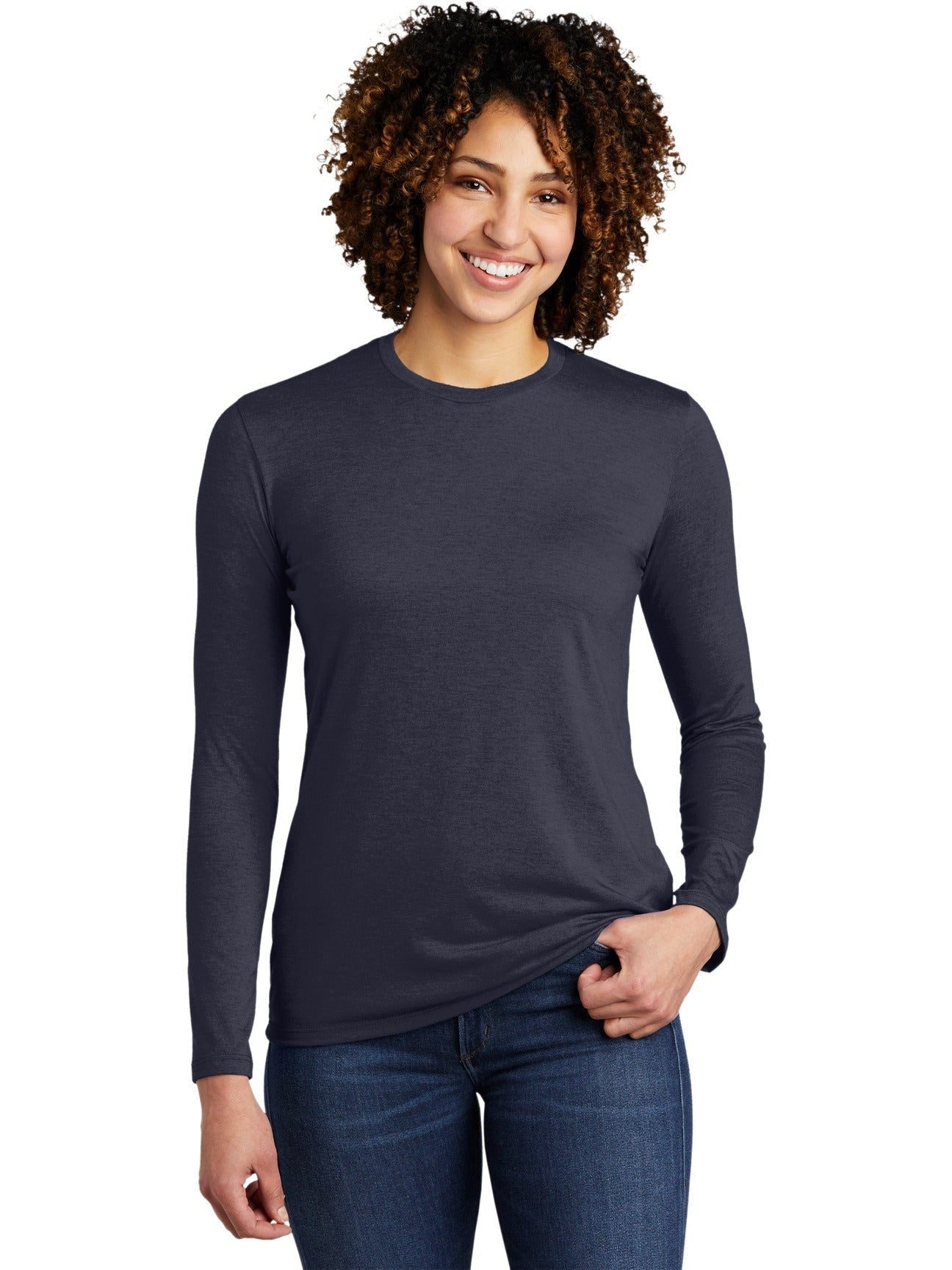 Allmade Women's Tri-Blend Long Sleeve Tee - A Must-Have Basic!