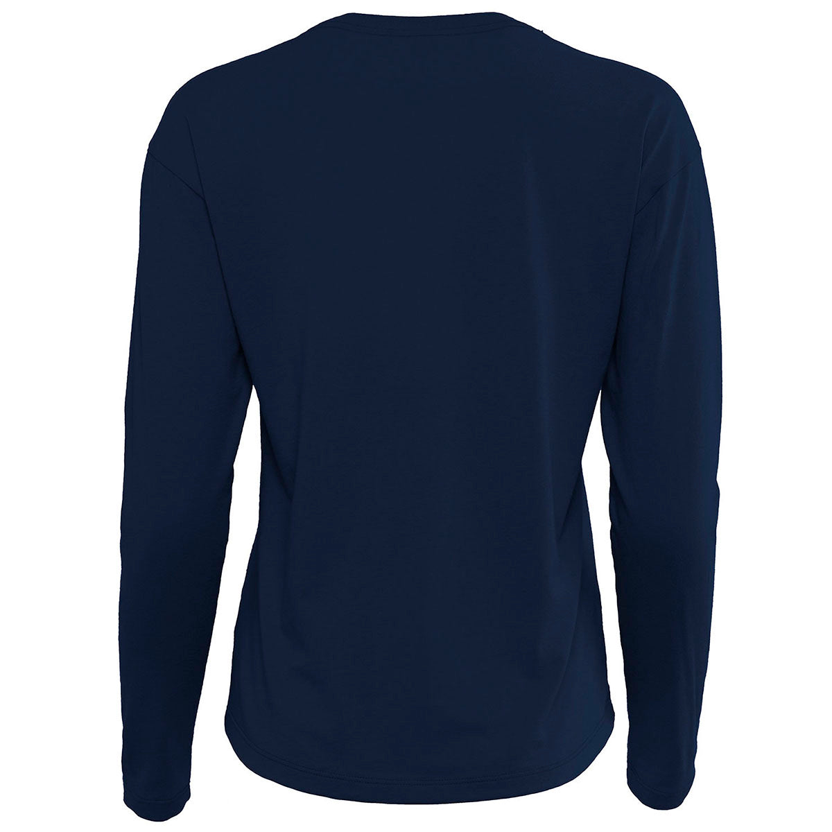 Next Level Apparel Women's Stylish Midnight Navy Relaxed Long Sleeve T-Shirt