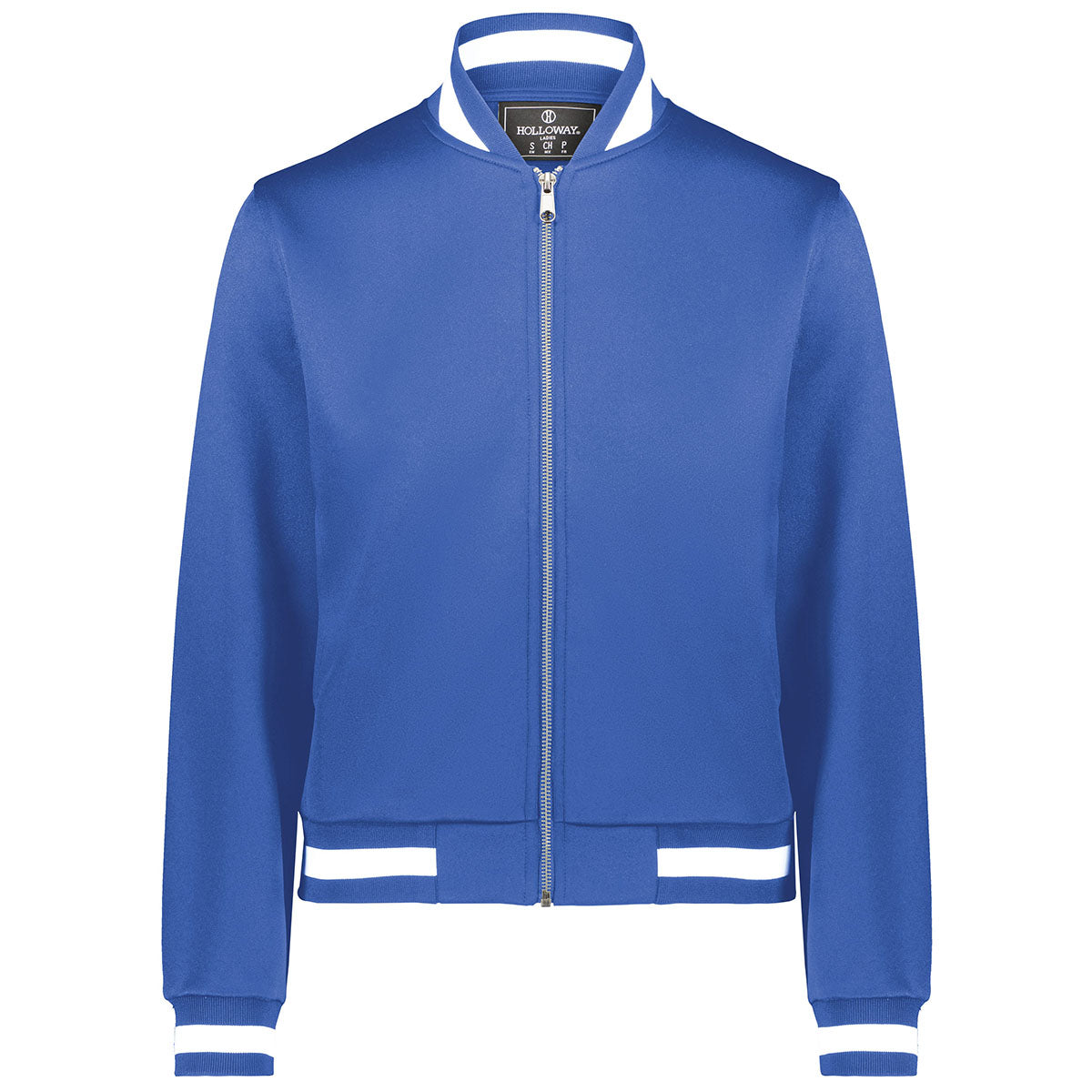 Holloway Women's Royal/White V-Street Fashionable Full Zip Jacket
