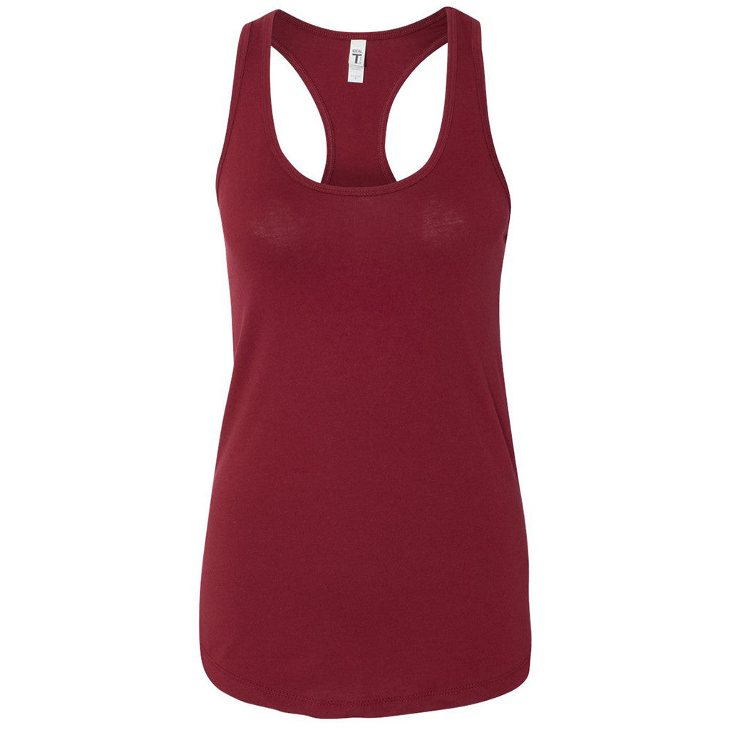 Next Level Women's Stunning Scarlet Ideal Racerback Tank