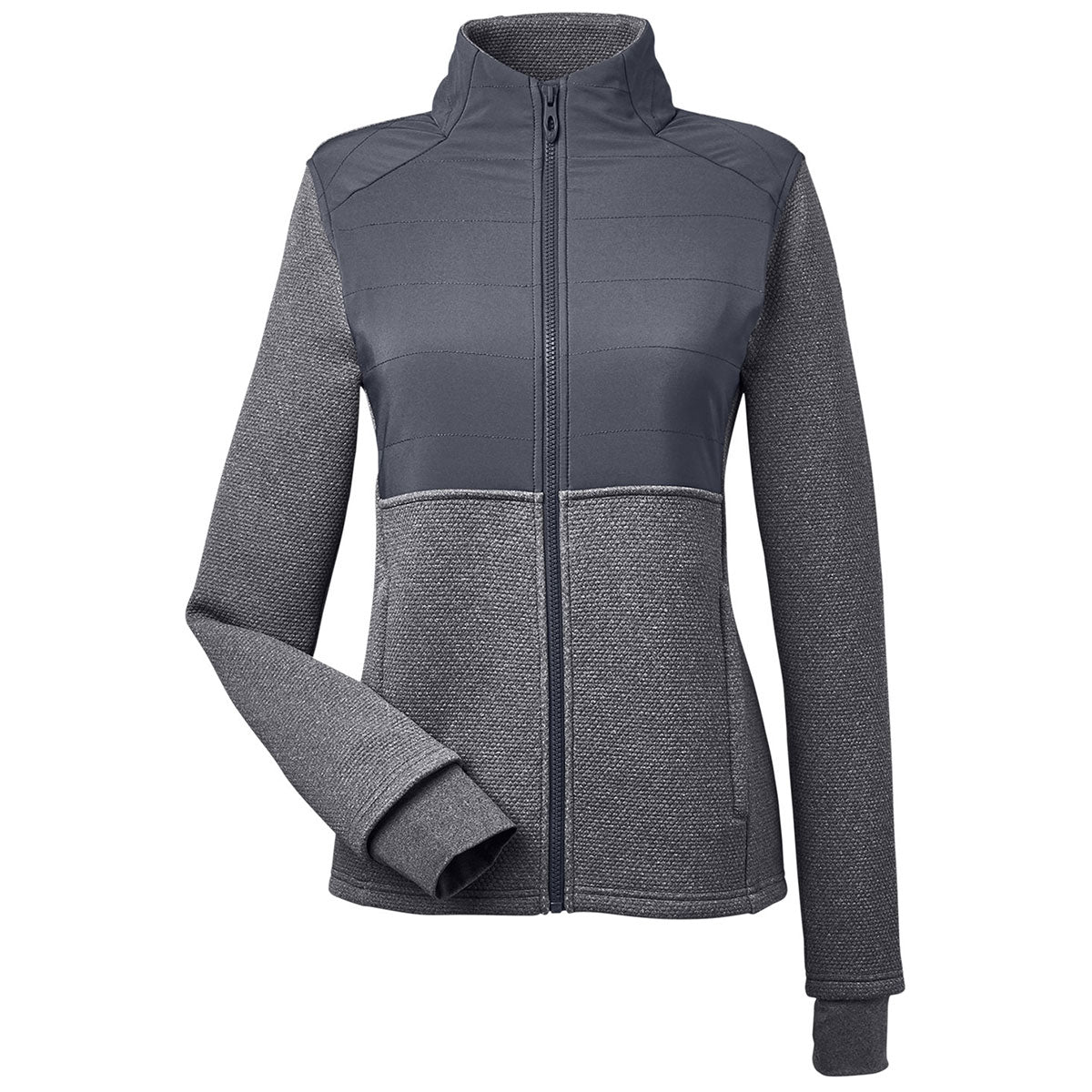 Spyder Women's Stylish Black Heather/Polar Pursuit Commuter Jacket