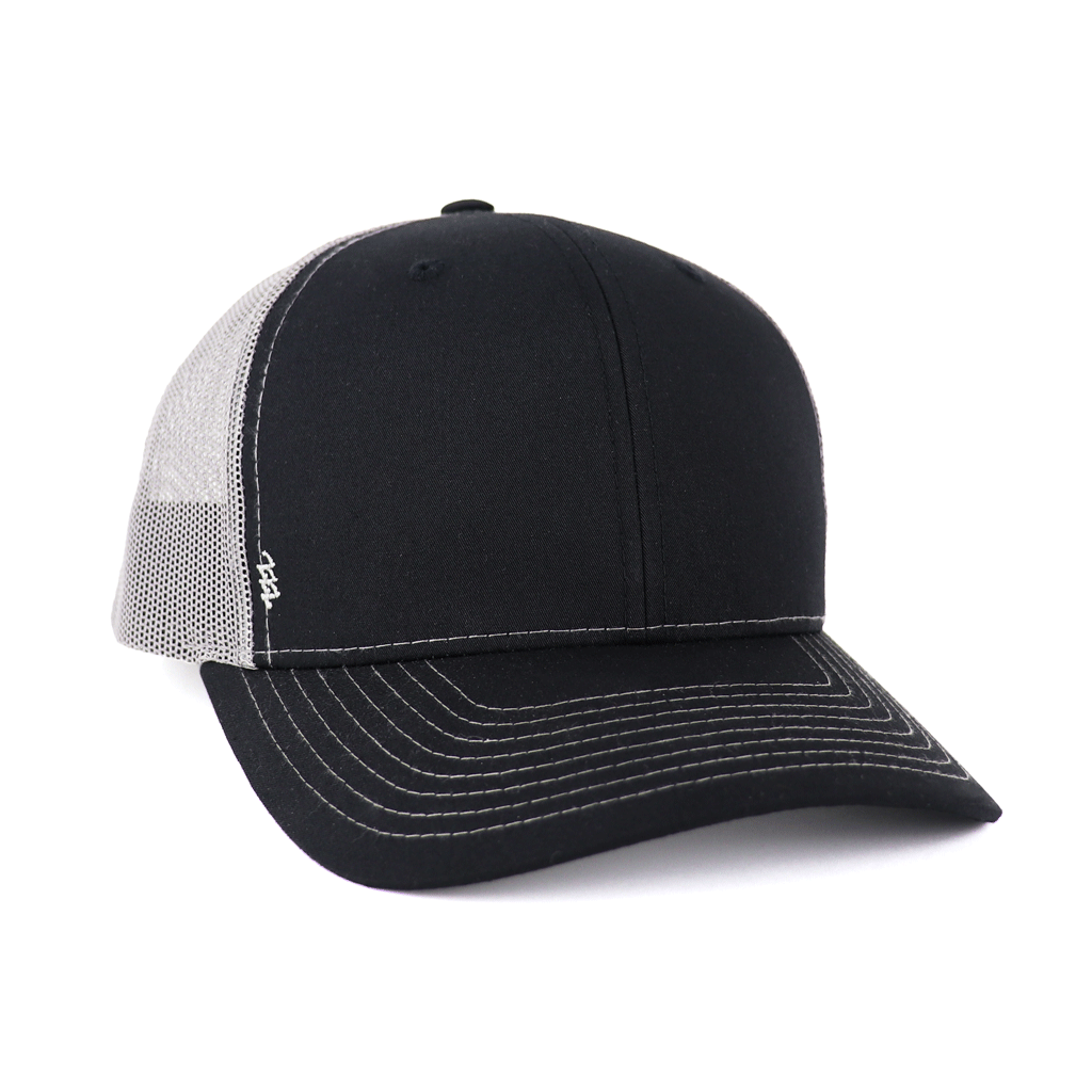 Zusa Black/Charcoal Open Road Trucker Cap - The Perfect Eco-Friendly Accessory