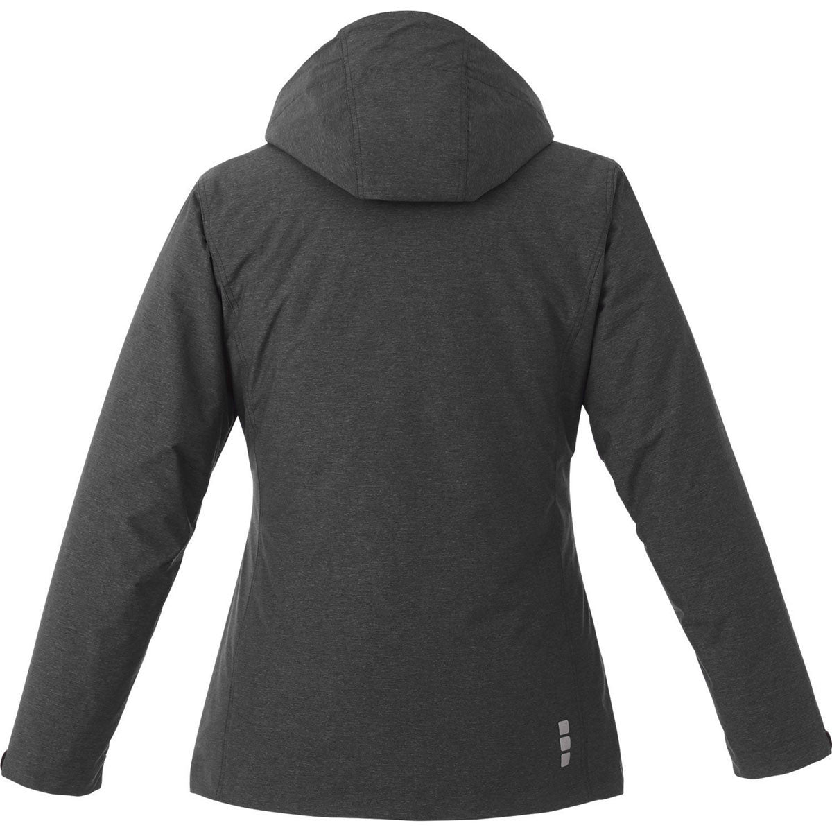Elevate Women's Delamar 3-in-1 Jacket in Heather Dark Charcoal - A Must-Have for Fashionable Women!