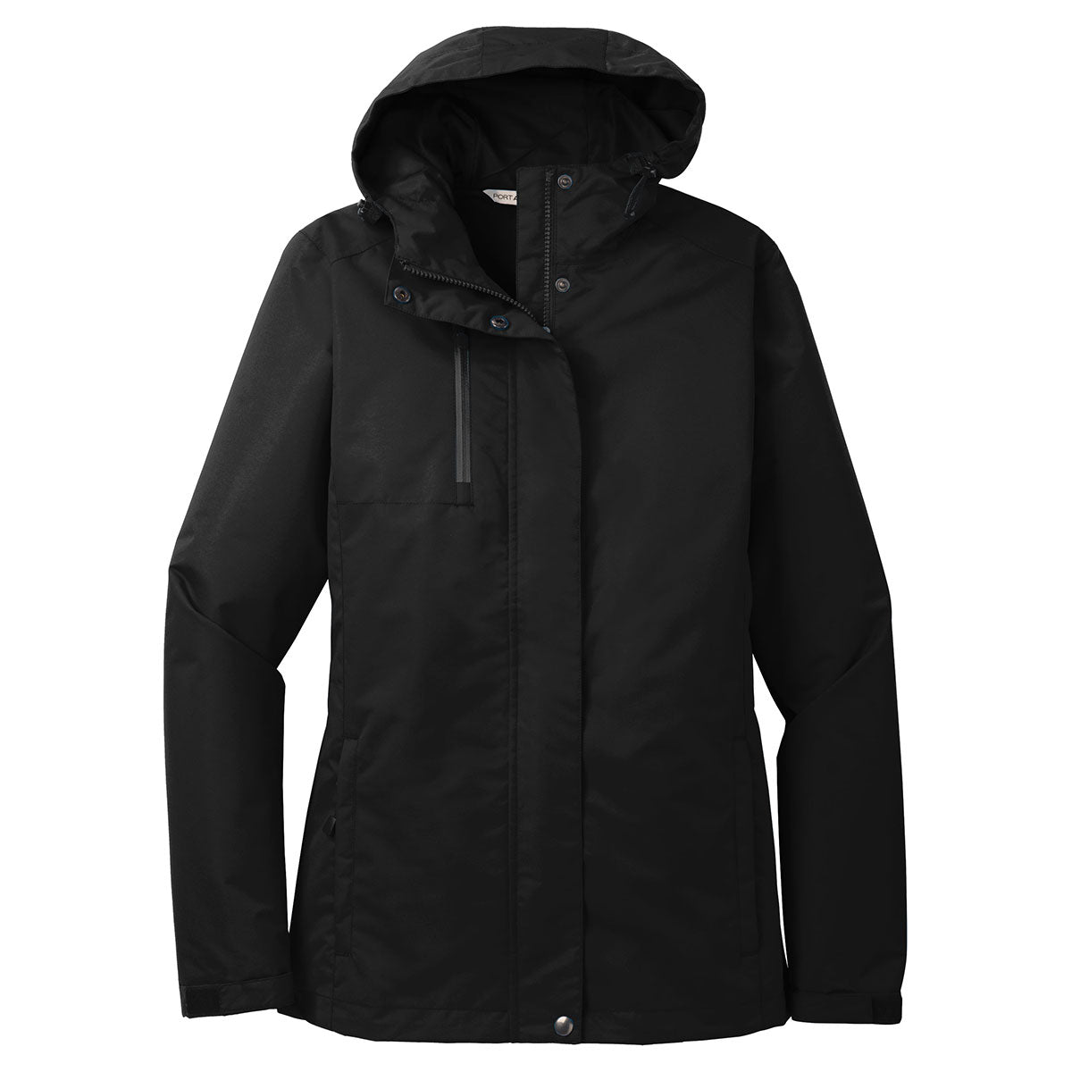 Port Authority Women's Stylish Black All-Conditions Jacket