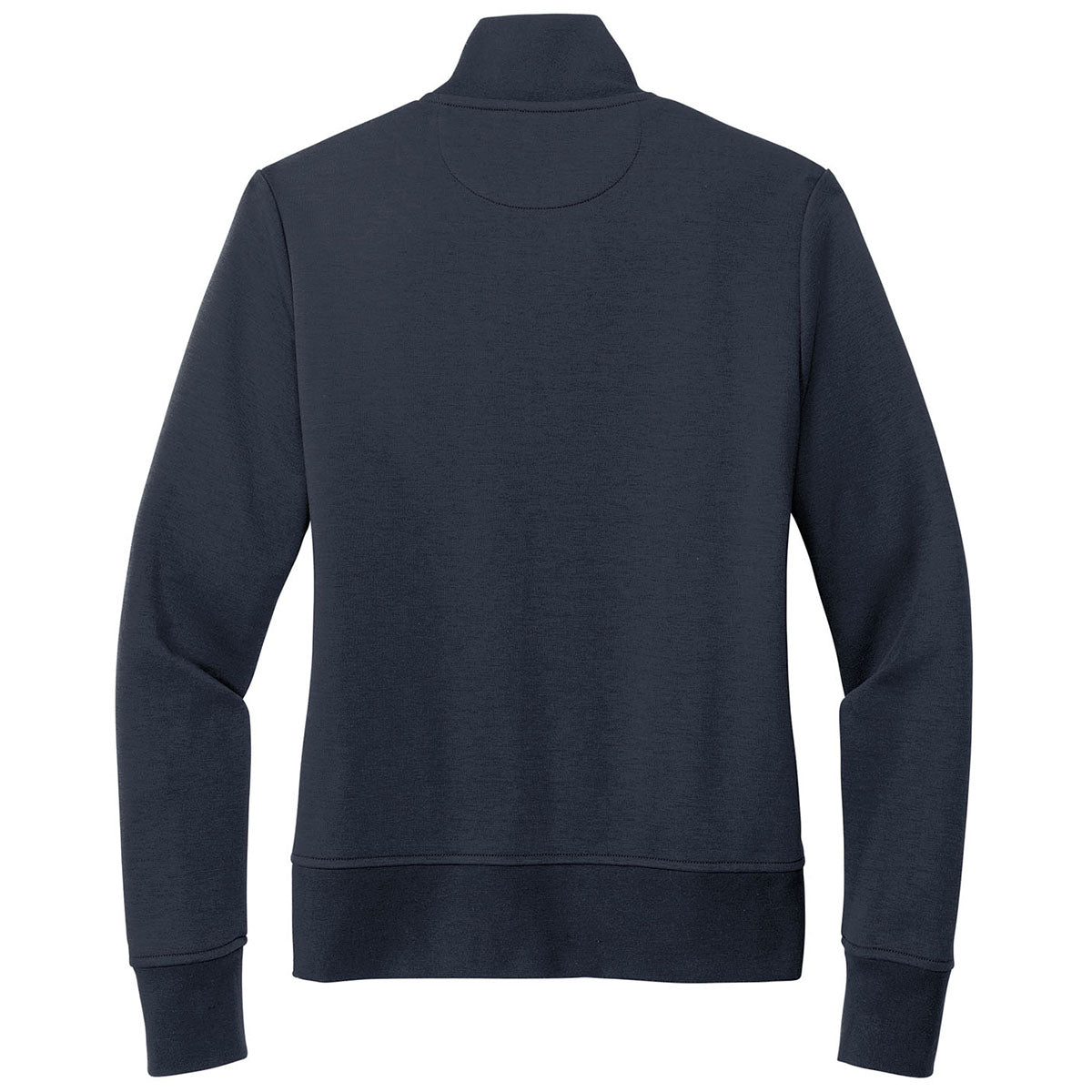 Brooks Brothers Women's Stunning Night Navy Double-Knit Full Zip Jacket