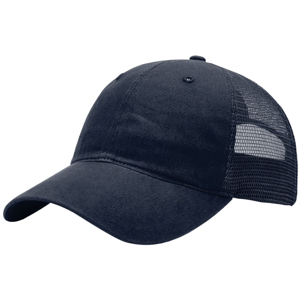 Richardson Navy Split Mesh Back Washed Trucker Hat: A Stylish Sun Protector