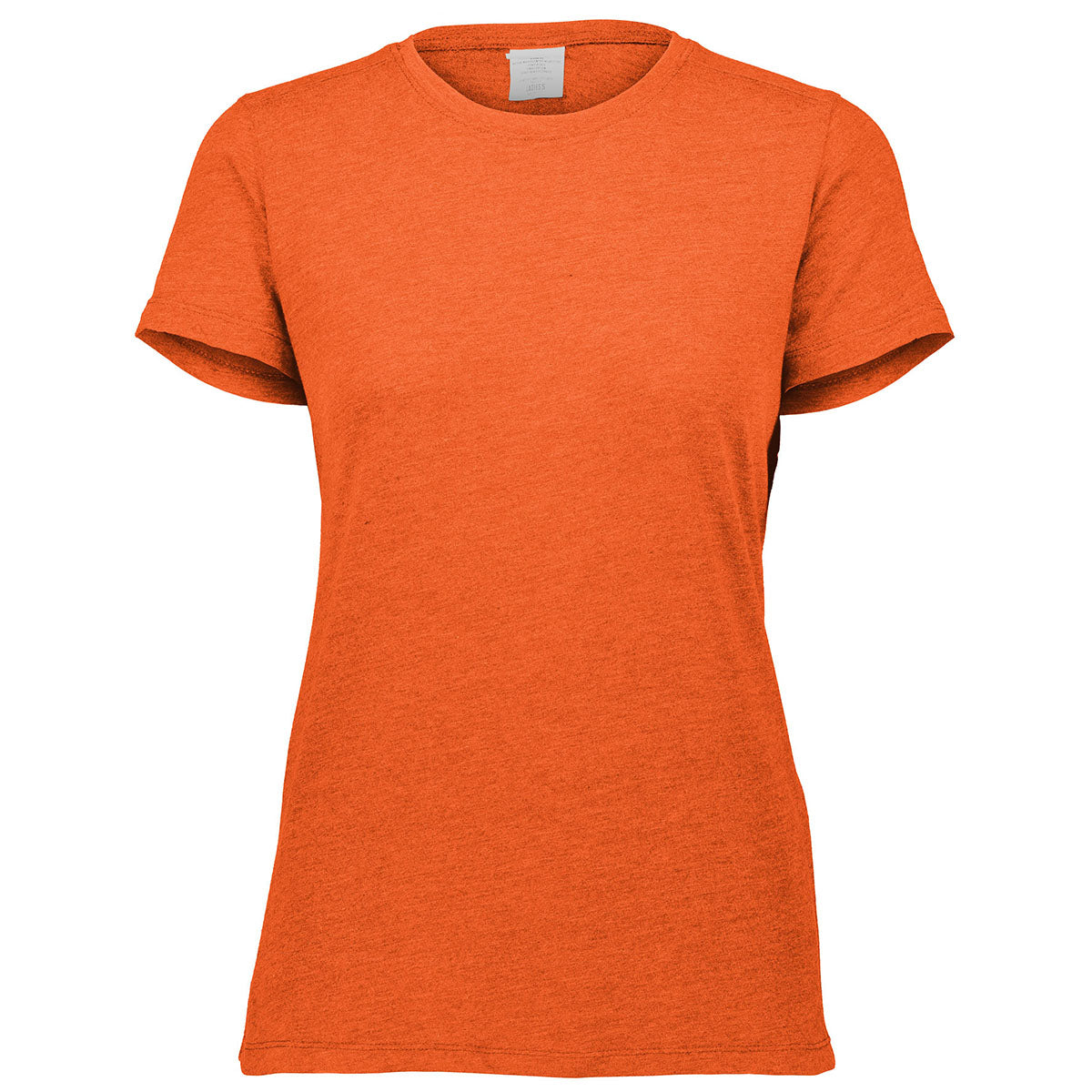 Augusta Sportswear Women's Stunning Orange Heather Tri-Blend Tee