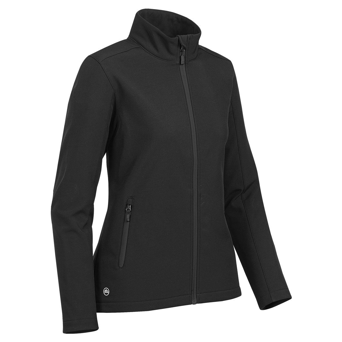 Stormtech Women's Stylish Black/Carbon Orbiter Softshell Jacket