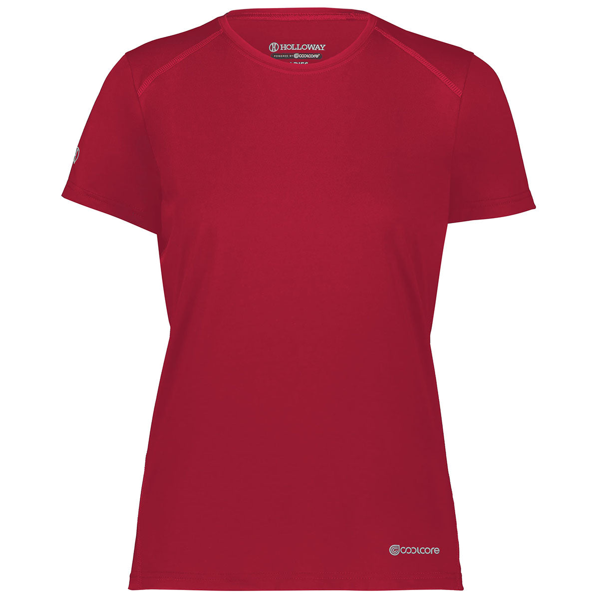 Holloway Women's Scarlet Coolcore Must-Have Tee