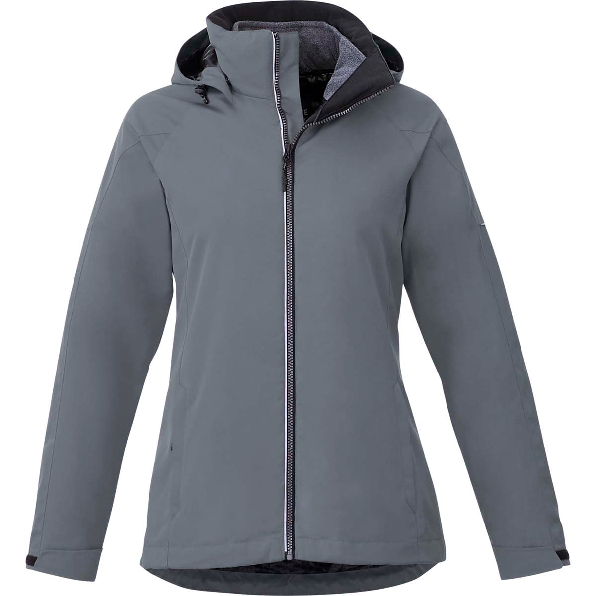 Elevate Women's Arlington 3-in-1 Jacket - Quarry/Heather Dark Charcoal