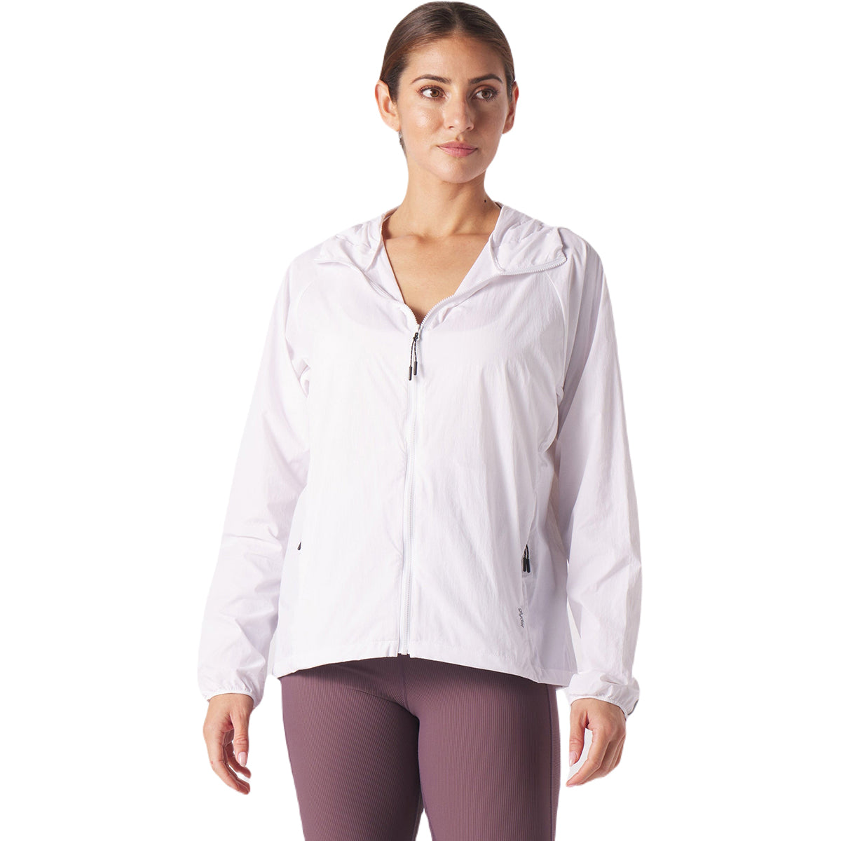Glyder Women's Stunning White Trek Windbreaker