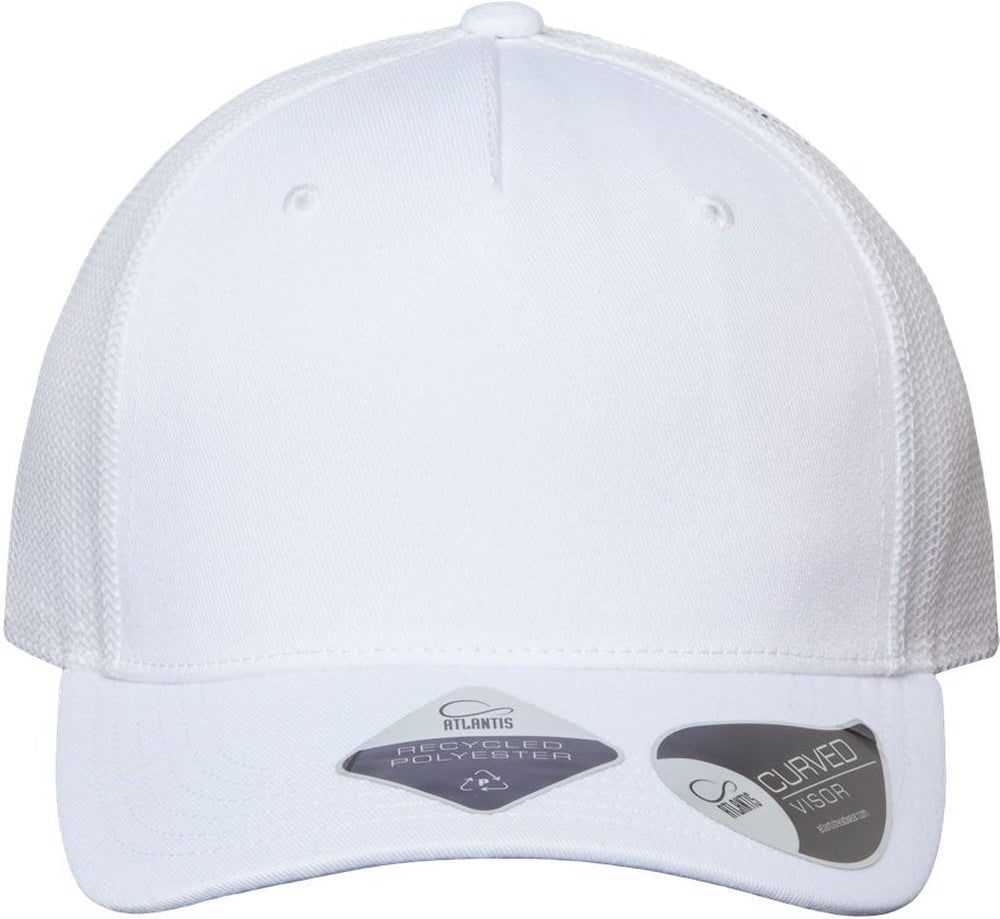 Atlantis Headwear's Eco-Friendly Five-Panel Trucker Cap: A Sustainable Style Statement