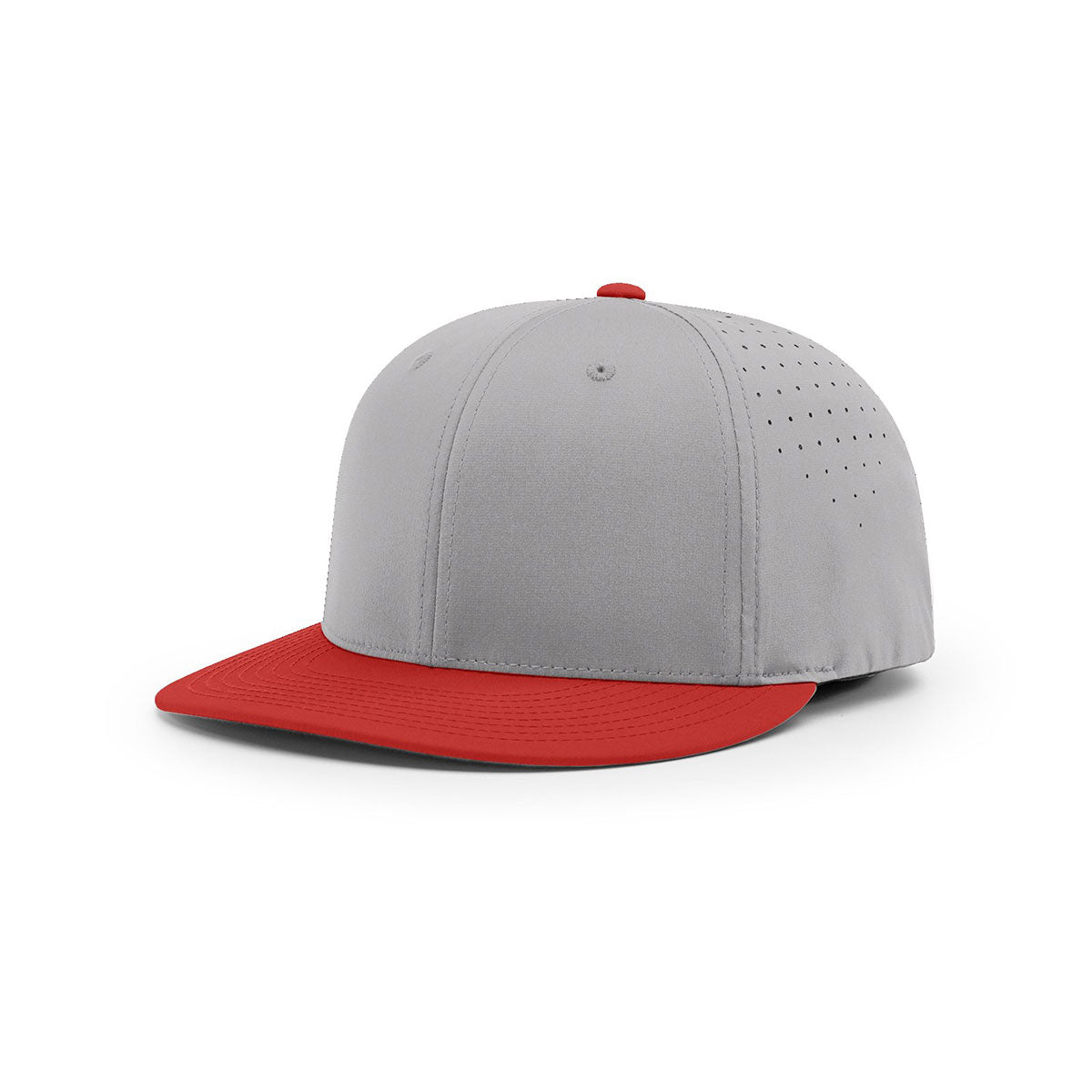 Richardson Grey/Red R-Flex Lite Performance Team Cap - Show Your Style!