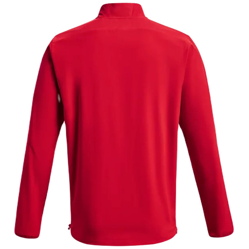 Under Armour Men's Red/White Motivate 2.0 Long Sleeve - A Stylish Branding Essential