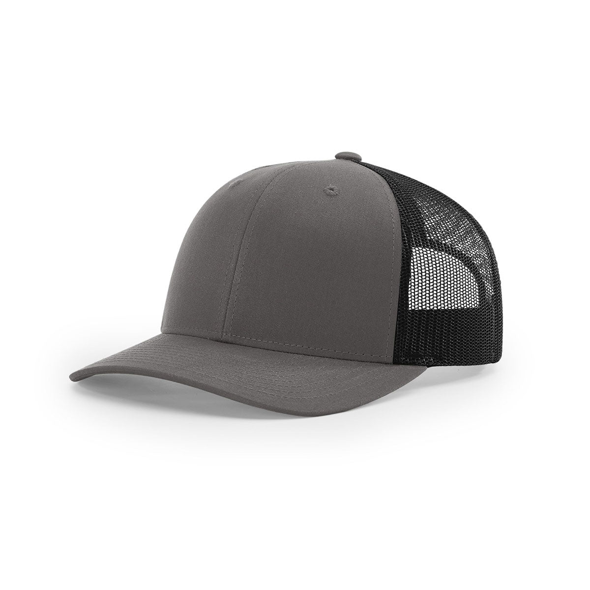 Richardson Charcoal/Black Mesh Back Split Low Pro Trucker Hat: A Stylish Sun Protector