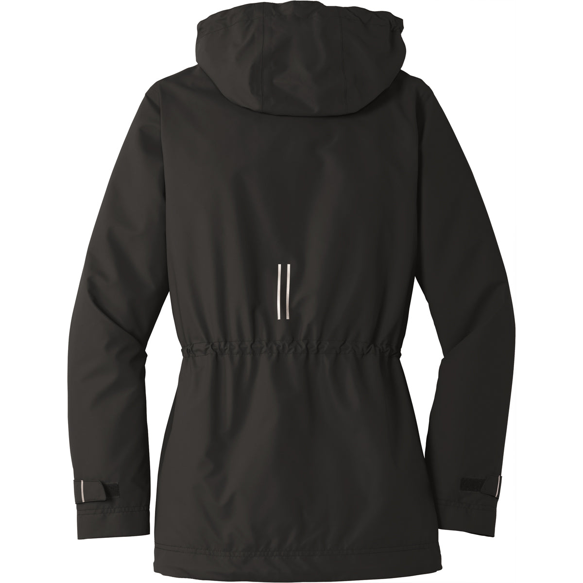 Port Authority Women's Stylish Black Northwest Slicker - The Ultimate Rain Protector