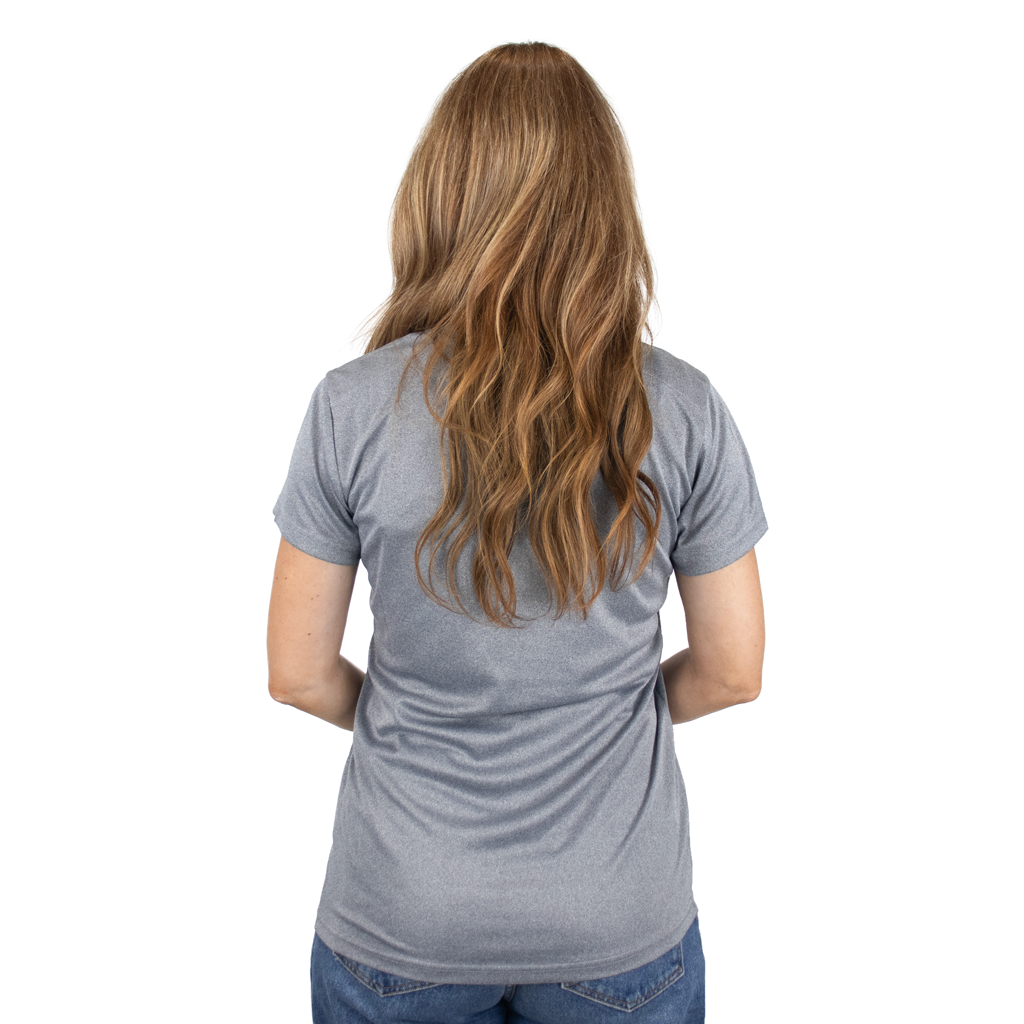 Zusa Women's Charcoal Breezy Tee 2.0 - Eco-Friendly Fashion