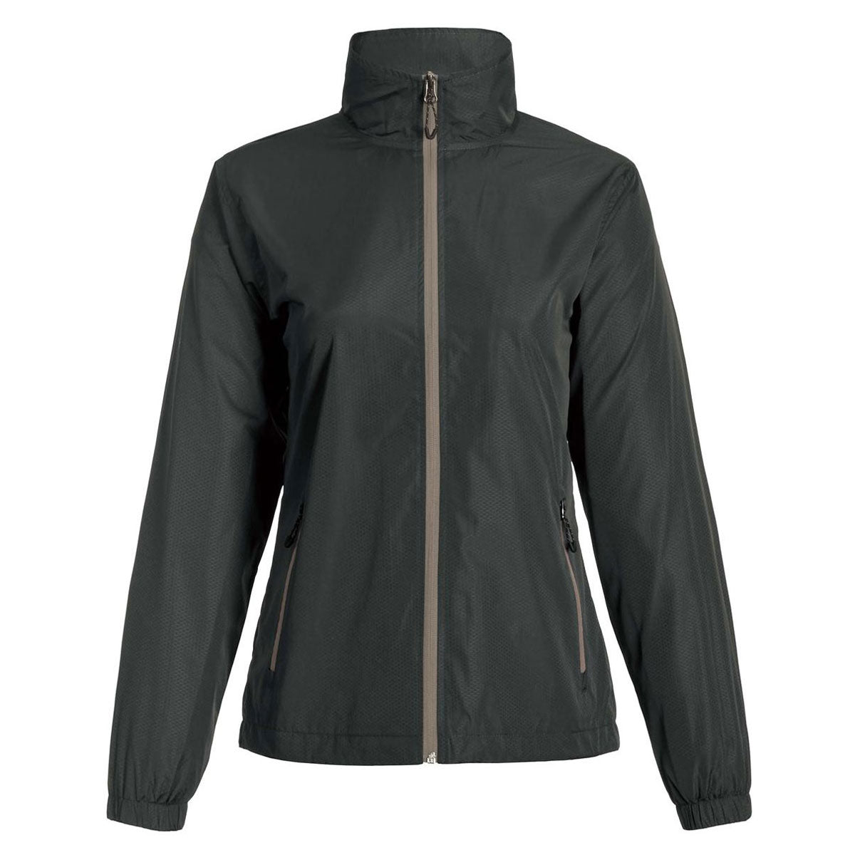 Landway Women's Stunning Black Aerolite Mesh Lined Windbreaker