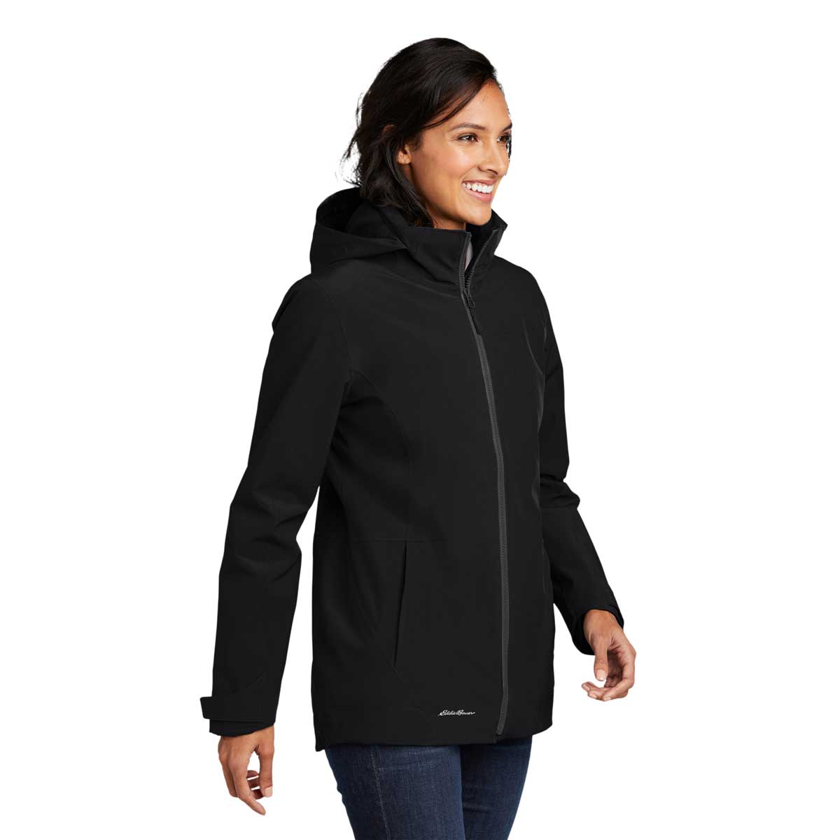 Eddie Bauer Women's Black/Storm Grey WeatherEdge 3-in-1 Jacket: Your Ultimate Weather Companion