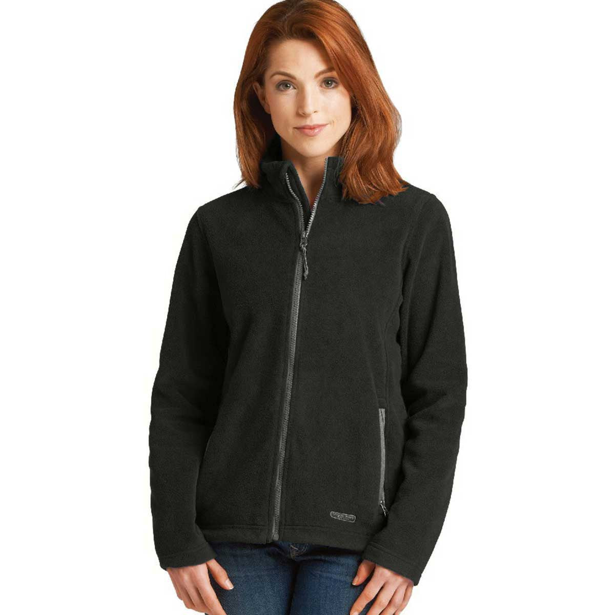 Charles River Women's Charcoal Heather Boundary Fleece Jacket - The Ultimate Warmth Companion