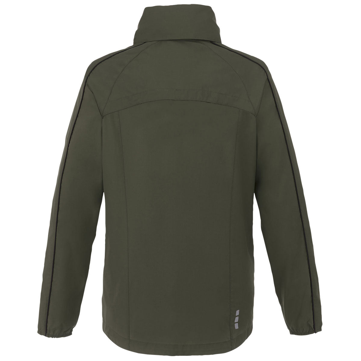 Elevate Women's Stylish Loden/Black Rincon Eco Packable Jacket - Embrace Sustainable Fashion!